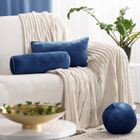 Eurofirany, poszewka Gaja, 15-45 cm, granatowy