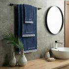 Eurofirany, ręcznik bawełniany, Pierre Cardin, 50-90 cm, granatowy