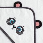 Eurofirany, ręcznik dziecięcy, 100-100 cm, biały