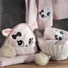 Eurofirany, ręcznik dziecięcy, 60-120 cm, różowy