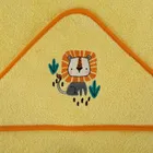 Eurofirany, ręcznik dziecięcy baby, 100-100 cm, pomarańczowy