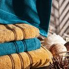 Eurofirany, ręcznik Sibel, 30-50 cm, ciemnoturkusowy