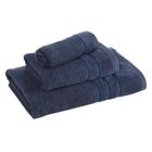 Eurofirany, ręcznik Sibel, 30-50 cm, granatowy