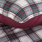 Eurofirany, świąteczny komplet pościeli, Aaron, 220-200 cm, biały