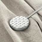 Eurofirany, upinacz dekoracyjny, z magnesem, 5-17 cm, srebrny