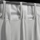 Eurofirany, zasłona gotowa, Alita, na szelkach, 140-250 cm, srebrny