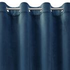 Eurofirany, zasłona gotowa, Darla, 140-250 cm, granatowy