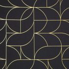 Eurofirany, zasłona gotowa, Evi, 140-250 cm, czarny