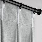 Eurofirany, zasłona gotowa, Nelisa, 125-270 cm, srebrny