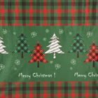 Eurofirany, zasłona świąteczna, Feliks, 140-250 cm, zielony