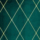 Eurofirany, zasłona zaciemniająca dekoracyjna, Pierre Cardin Margo, 140-250 cm, turkusowy