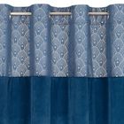 Eurofirany, zasłona zaciemniająca gotowa, Agnes, 140-250 cm, granatowy