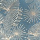 Eurofirany, zasłona zaciemniająca gotowa, Aria, 135-250 cm, niebieski