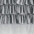 Eurofirany, zasłona zaciemniająca gotowa, Aura, 140-250 cm, srebrny