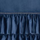 Eurofirany, zasłona zaciemniająca gotowa, Carli, 140-250 cm, granatowy