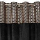 Eurofirany, zasłona zaciemniająca gotowa, Elen, 140-250 cm, czarny
