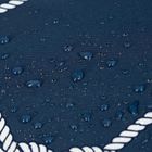 Eurofirany, zasłona zaciemniająca gotowa, Garden, na szelkach, 155-220 cm, granatowy