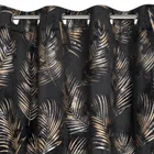 Eurofirany, zasłona zaciemniająca gotowa, Gloria, 140-250 cm, czarny