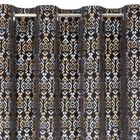 Eurofirany, zasłona zaciemniająca gotowa, laura, 140-250 cm, czarny