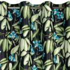 Eurofirany, zasłona zaciemniająca gotowa, Loni, 140-250 cm, czarny