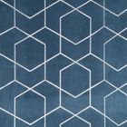 Eurofirany, zasłona zaciemniająca gotowa, Mandi, 135-250 cm, granatowy