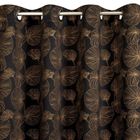 Eurofirany, zasłona zaciemniająca gotowa, Marigold, 140-250 cm, czarny