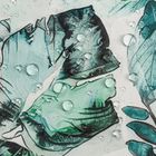 Eurofirany, zasłona zaciemniająca gotowa, na szelkach, Garden2, 155-240 cm, biały