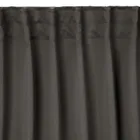 Eurofirany, zasłona zaciemniająca gotowa, na taśmie, Milan, 140-300 cm, grafitowy