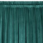 Eurofirany, zasłona zaciemniająca gotowa, na taśmie, Rosa, 140-270 cm, turkusowy