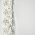 Eurofirany, zasłona zaciemniająca gotowa, Roses, na taśmie, 140-270 cm, kremowy