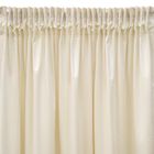 Eurofirany, zasłona zaciemniająca gotowa, Sibel, na taśmie, 140-270 cm, kremowy