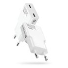 Everactive, ładowarka sieciowa, 2xUSB-C QC, 30W, biała, SC-385Q