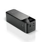 Everactive, powerbank z latarką, 27000mAh, 1xUSB, 2xUSB-C, 162,5W, QC4+, wyświetlacz LCD, czarny, EB-27Q