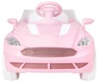 EVO, kabriolet, pojazd na akumulator, różowy