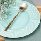 Excellent Houseware, łyżeczki koktajlowe, stalowe, złote, 4 szt.