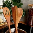 Excellent Houseware, przybory kuchenne, drewniane, 3 szt.
