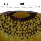 Extralink, lampki choinkowe, świąteczne, 10,5m, 100 LED, ciepłe, białe, na baterie