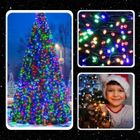 Extralink, lampki choinkowe, świąteczne, 500 LED, zimne, białe, wewnętrze, zewnętrzne, 32,7m