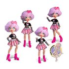 Famosa, Hello Kitty, lalka modowa, fioletowa, 19,5 cm