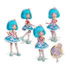 Famosa, Hello Kitty, lalka modowa, niebieska, 19,5 cm