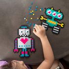 Fat Brain Toy Co, Roboty, puzzelki pixelk jixelz, 700 elementów