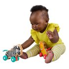 Fisher-Price, Drewniane zwierzątka do pchania, zabawka niemowlęca