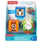 Fisher-Price, Kolorowe zwierzątka, klocki sensoryczne