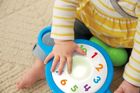 Fisher-Price, Ucz się i śmiej, Bębenek Szczeniaczka Uczniaczka, zabawka niemowlęca