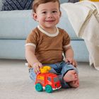 Fisher-Price, Wóz strażacki klikający, pojazd, zabawka niemowlęca