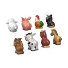 Fisher-Price, Zwierzątka z farmy, zestaw 8 figurek
