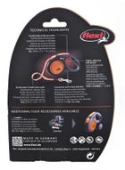 Flexi, New Neon, smycz automatyczna, rozmiar M, 5 m, pomarańczowa