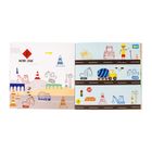 Floss & Rock, Na budowie, zestaw kolorowych pieczątek i książeczka