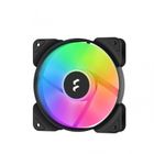 Fractal Design, Aspect 12 RGB, wentylator, PWM, black, 120 mm