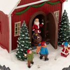 Fééric Lights and Christmas, domek bożonarodzeniowy, 16 LED, 18,5 cm